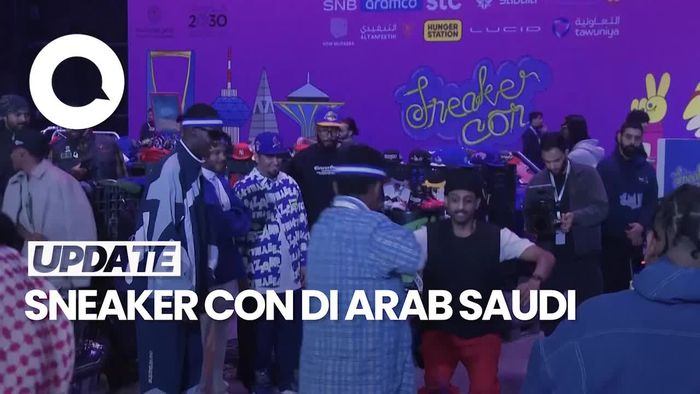 Video: Sneaker Con Perdana di Riyadh, Ada Kets Michael Jordan Rp 1,6 M