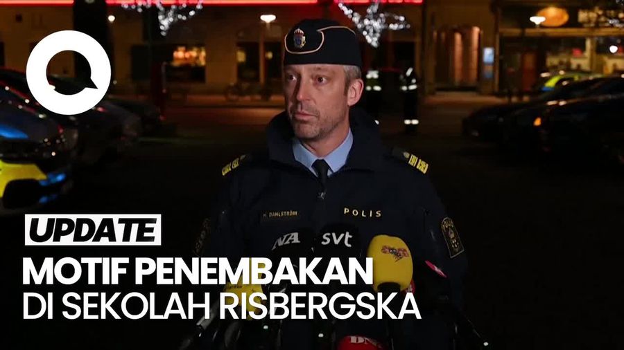 Video: Polisi Belum Temukan Motif Penembakan Massal di Sekolah Swedia