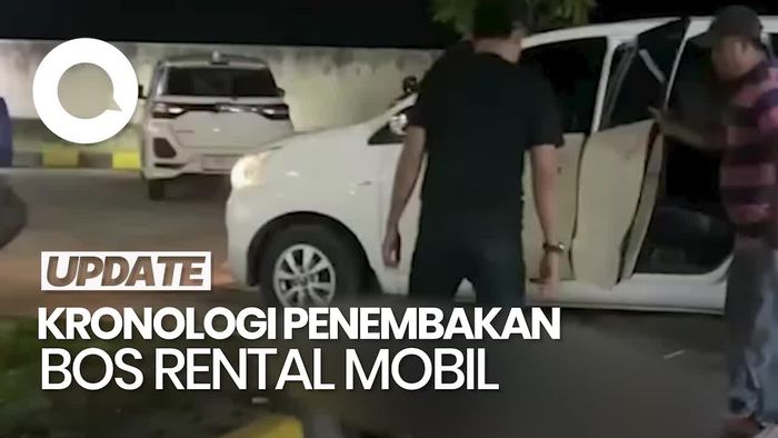 Video Kronologi Penembakan Bos Rental Mobil: Ditembak Jarak 1 Meter