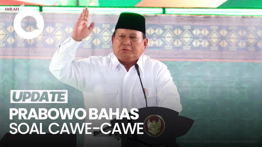Video Prabowo di Kongres Muslimat NU: Saya Tak Boleh Cawe-cawe