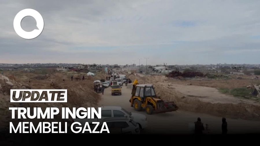 Video: Trump Ingin Beli Gaza, Izinkan Negara Timur Tengah Ambil Bagian