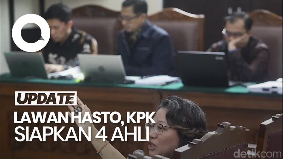 Video: Tim KPK Siapkan 4 Ahli Lawan Gugatan Hasto di Praperadilan