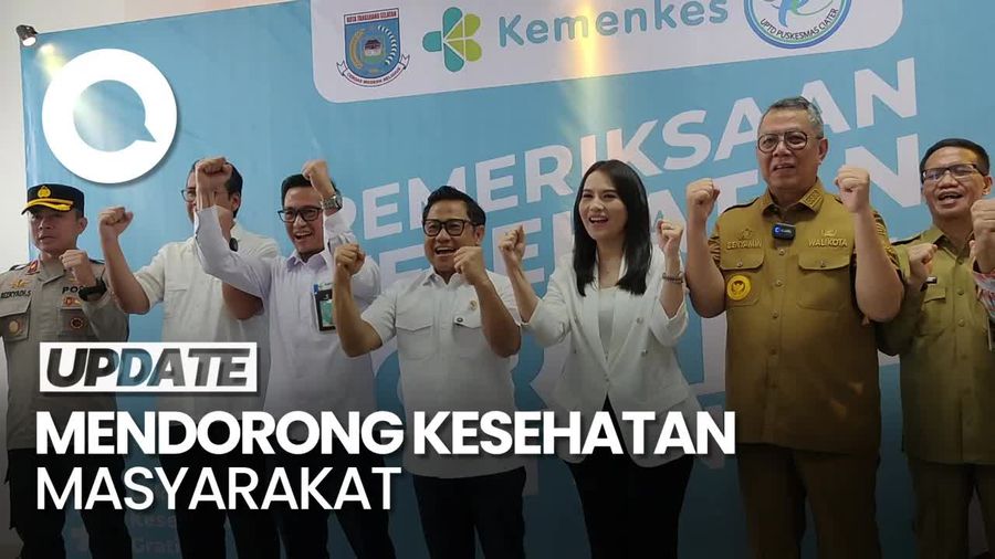 Video: Walkot Tangsel Harap Cek Kesehatan Bisa Tingkatkan Angka Harapan Hidup