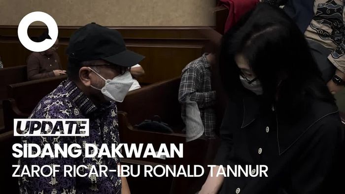 Video: Eks Pejabat MA Zarof Ricar-Ibu Ronald Tannur Hadapi Sidang Dakwaan