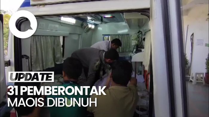 Video: Pasukan Keamanan India Bunuh 31 Pemberontak Maois