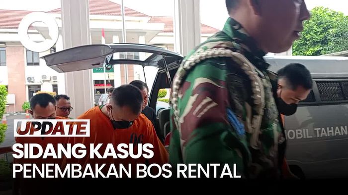 Video: Oknum TNI Penembak Bos Rental Didakwa Pembunuhan Berencana
