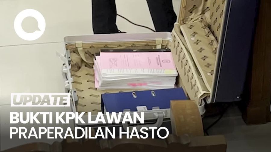 Video: KPK Bawa 153 Bukti Lawan Gugatan Praperadilan Hasto