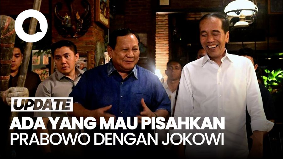 Video Prabowo: Ada yang Mau Pisahkan Saya dengan Jokowi, Lucu Juga