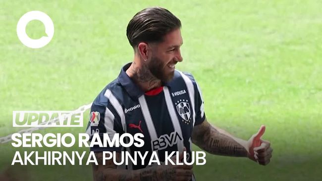 Video: Penampilan Sergio Ramos Berseragam CF Monterrey