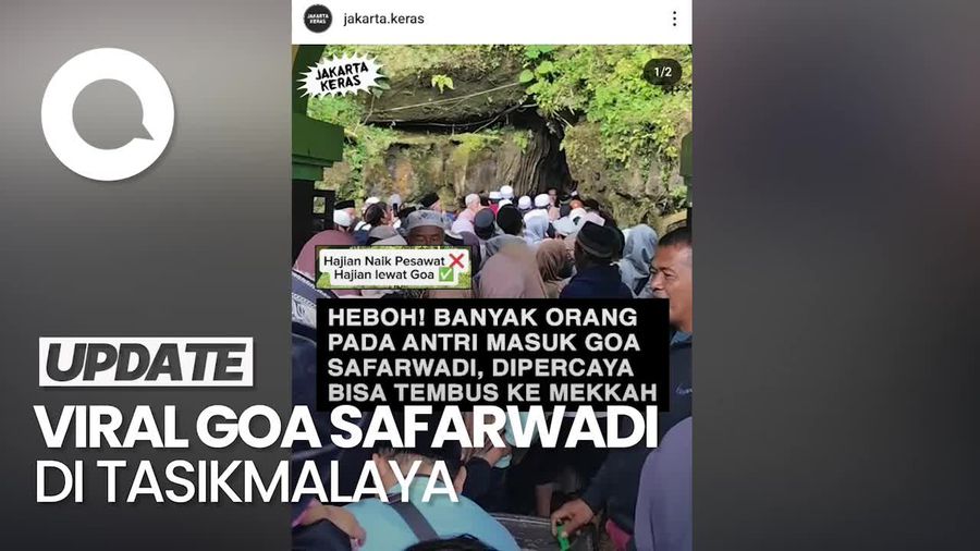 Video: Benarkah Goa Safarwadi Bisa Tembus ke Mekkah? Ini Penjelasannya