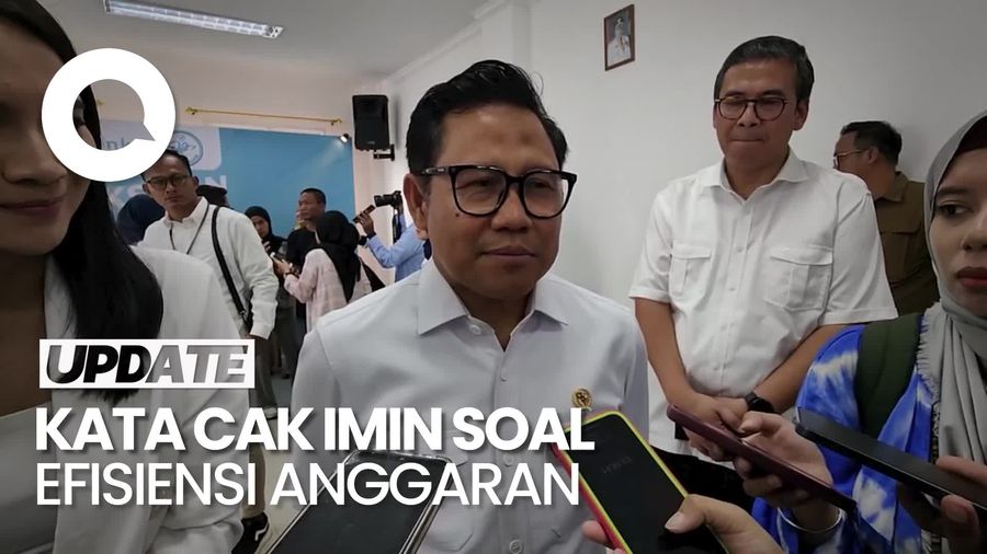 Video Cak Imin soal Efisiensi Anggaran Pemerintahan: Ibarat Pil Pahit