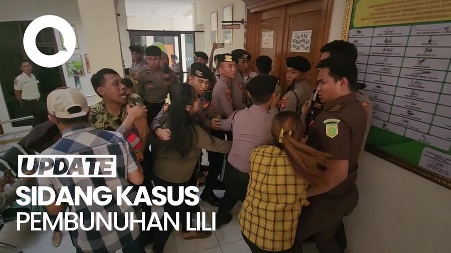 Video: Sidang Vonis Pembunuhan Ditunda, Keluarga Lili Ngamuk di PN Cibadak