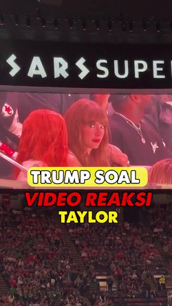 Video: Donald Trump Bagikan Momen Taylor Swift Dapat Ejekan di Super Bowl