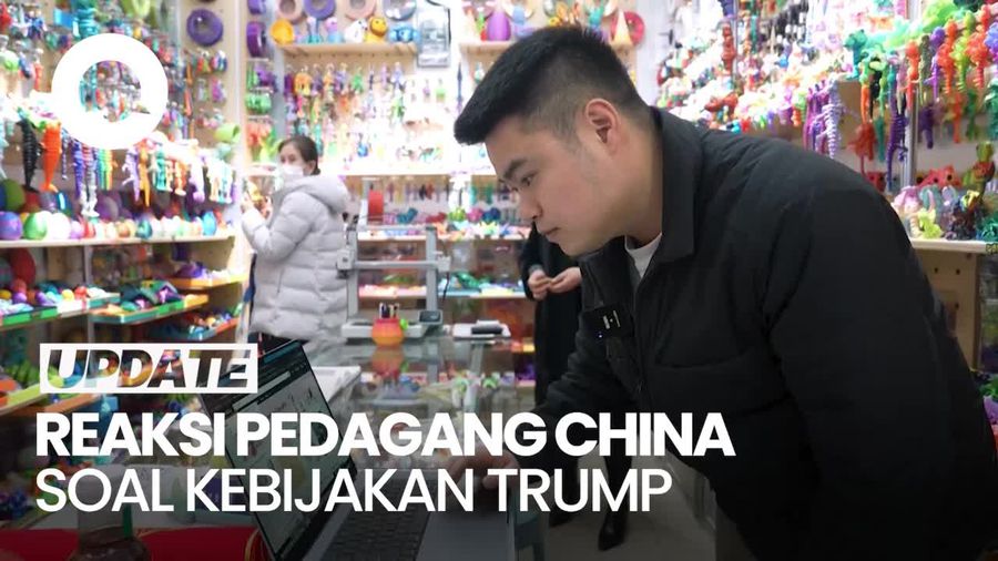 Video: Pedagang China Tak Takut dengan Kebijakan Tarif Impor 50% Trump