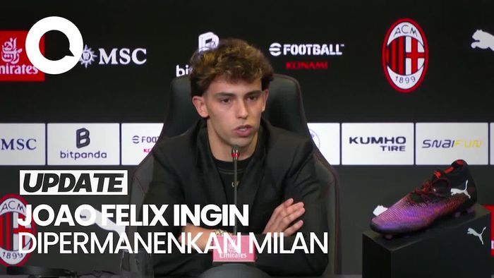 Video Joao Felix Pengin Pindah Permanen ke Milan