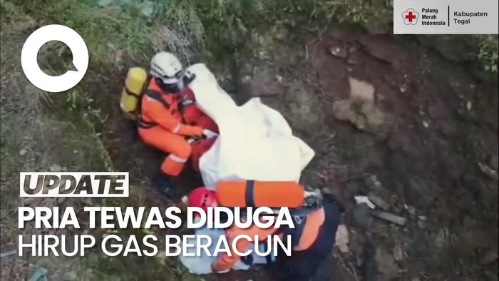 Video: Pria di Tegal Tewas saat Masuk Lubang Galian, Diduga Hirup Gas Beracun