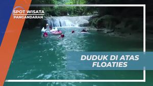 Bersantai Nyaman di Atas Floaties di Green Valley Citumang, Pangandaran