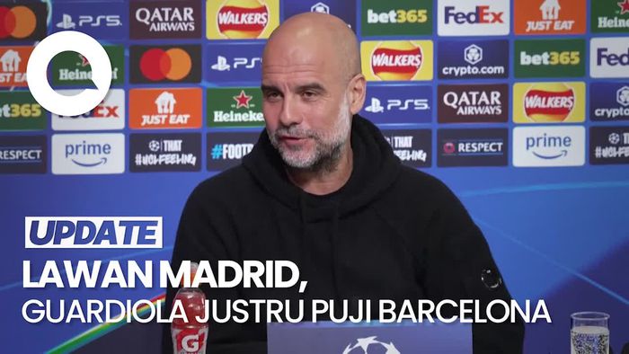 Video Pujian Guardiola untuk Barcelona Saat Puji Real Madrid