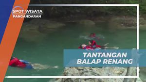 Tantang Adrenalin dalam Balap Renang di Green Valley Citumang, Pangandaran