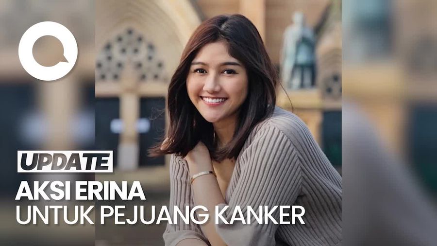 Video: Erina Gudono Potong Rambut, Donasikan untuk Pejuang Kanker