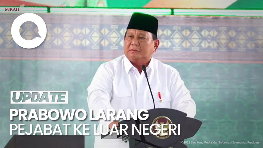 Video: Prabowo Larang Pejabat ke LN: Kalau Mau Jalan-jalan Pakai Uang Sendiri