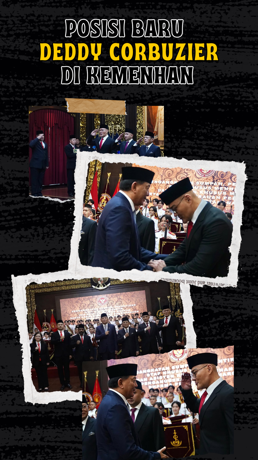 Video: Deddy Corbuzier Dilantik Jadi Stafsus Menhan RI