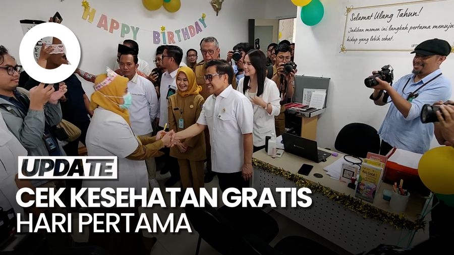 Video: Serba-serbi Cek Kesehatan Gratis Hari Pertama