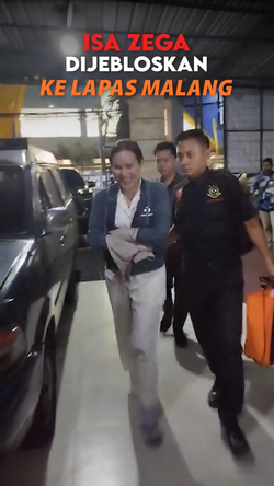 Video: Selebgram Isa Zega Dijebloskan ke Lapas Wanita Malang