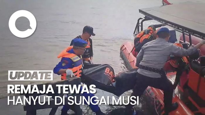 Video: Sempat Hilang 3 Hari, Remaja 15 Tahun Ditemukan Tewas di Sungai Musi