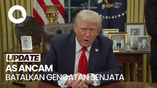 Video: Trump Ancam Kekacauan Terjadi di Gaza Jika Hamas Tak Bebaskan Sandera