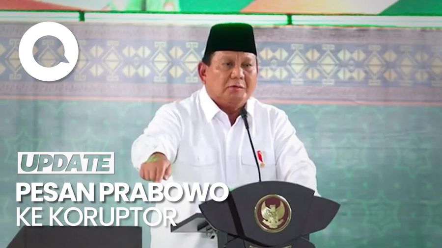 Video Prabowo Minta Koruptor Kembalikan Curian: Nanti Kita Cari Cara