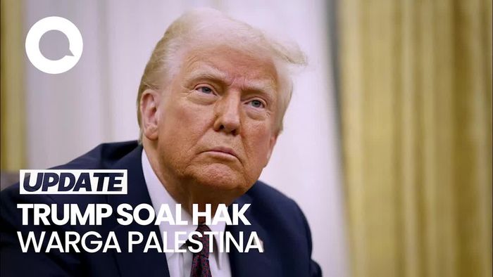 Video: Donald Trump Sebut Palestina Tidak Punya Hak Kembali ke Jalur Gaza