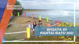 Wisata Seru di Pantai Batu Hiu, Pangandaran