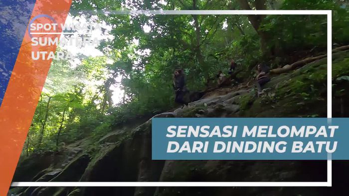Rasakan Sensasi Melompat dari Dinding Batu di Kolam Abadi, Sumatera Utara