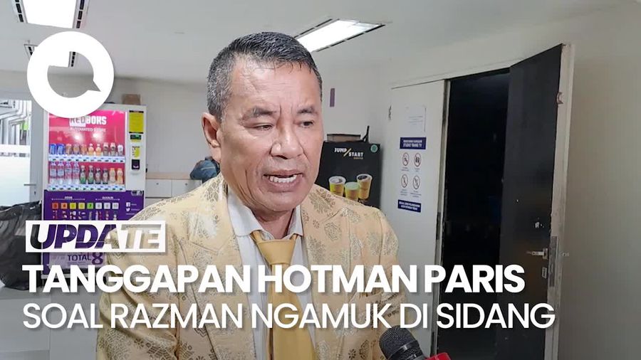Video: Reaksi Santai Hotman Paris atas Kemarahan Razman Arif Nasution