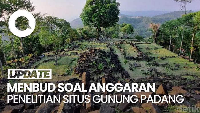 Video: Menbud Lanjutkan Penelitian Gunung Padang di Tengah Efisiensi Anggaran