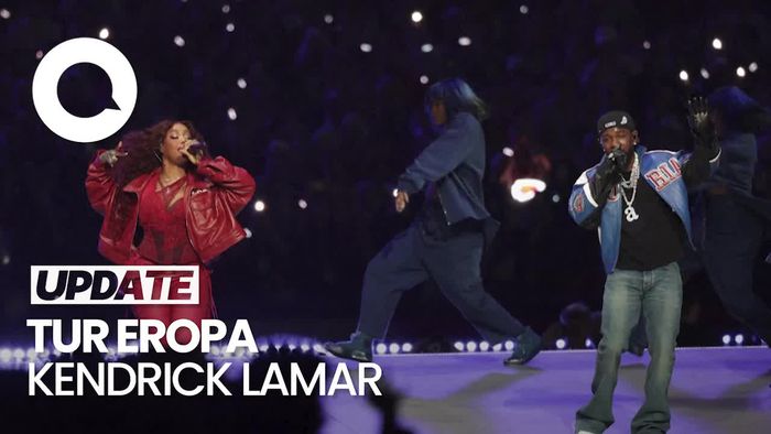Video: Sukses Tampil di Super Bowl, Kendrick Lamar Umumkan Tur Eropa Bareng SZA