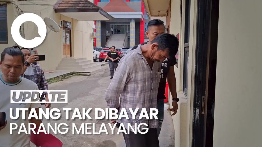 Video: Pria di Ogan Ilir Bacok Teman Gegara Kesal Utang Tak Dibayar