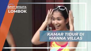 Beristirahat di Kamar Nyaman Manna Kebun Villas Lombok