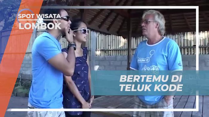 Mencari Bendera COV di Teluk Kode Lombok