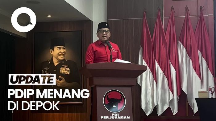 Video PDIP Bangga Menang di Pilkada Depok: Pertama Kali di Bawah PDIP