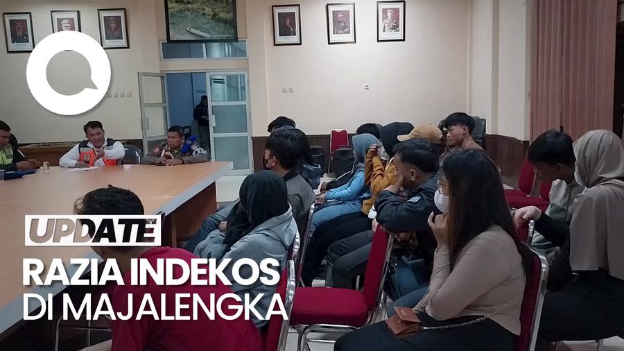 Video: Razia Indekos di Majalengka, 8 Sejoli Remaja Diamankan Satpol PP