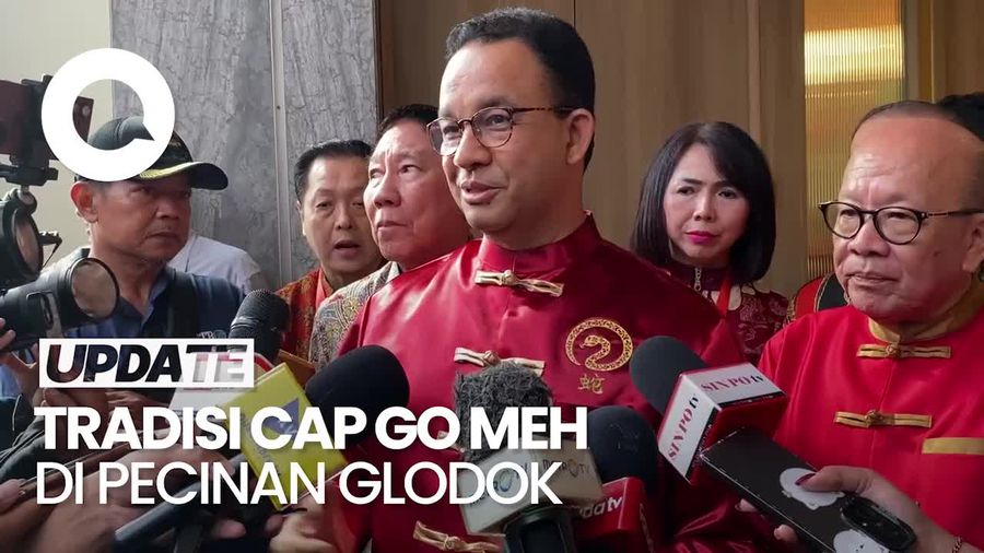 Video Anies Baswedan Berharap Cap Go Meh Jadi Penggerak Perekonomian  