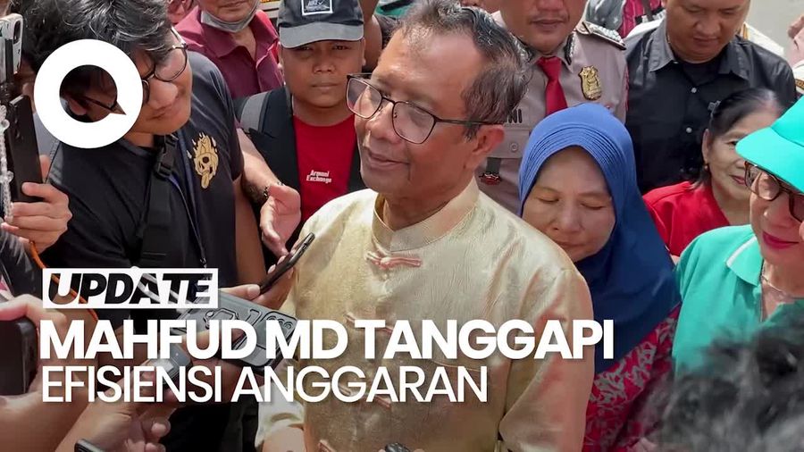 Video Mahfud soal Efisiensi Anggaran: Mungkin Benar, Tapi Harus Dijelaskan