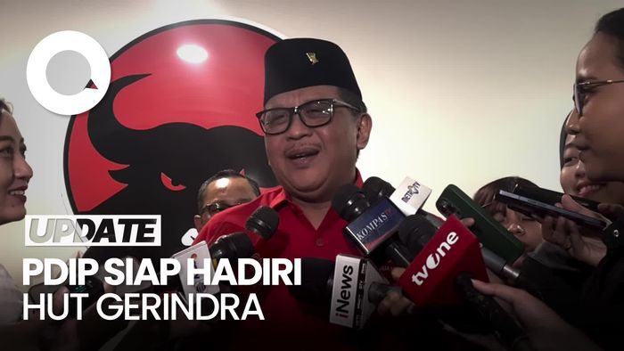 Video: PDIP Siap Hadiri HUT Gerindra, Jadi Pertemuan Megawati-Prabowo?