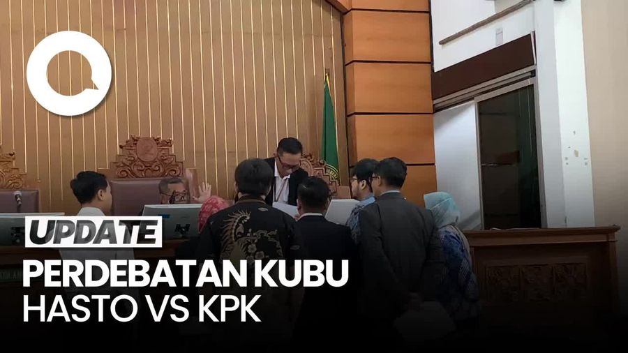 Video: Kubu Hasto vs KPK yang Memanas di Sidang Praperadilan