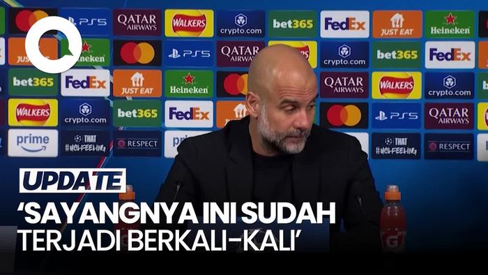 Video Guardiola Saja Bingung Man City Kena Comeback Melulu