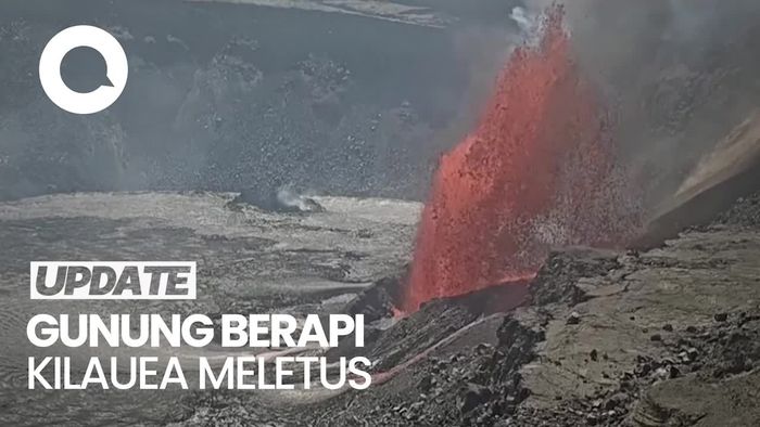 Video: Penampakan Letusan Gunung Berapi Kilauea di Hawaii