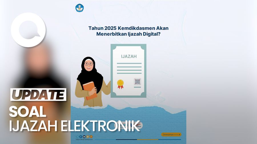 Video: Sekolah Disebut Bisa Cetak Ijazah Elektronik Sendiri