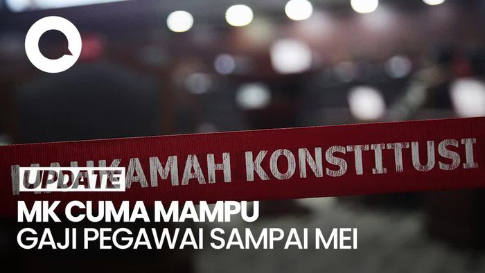 Video: Efisiensi Anggaran, MK Cuma Mampu Gaji Pegawai Sampai Mei 2025